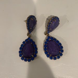 Loren Hope cobalt blue Abba earrings